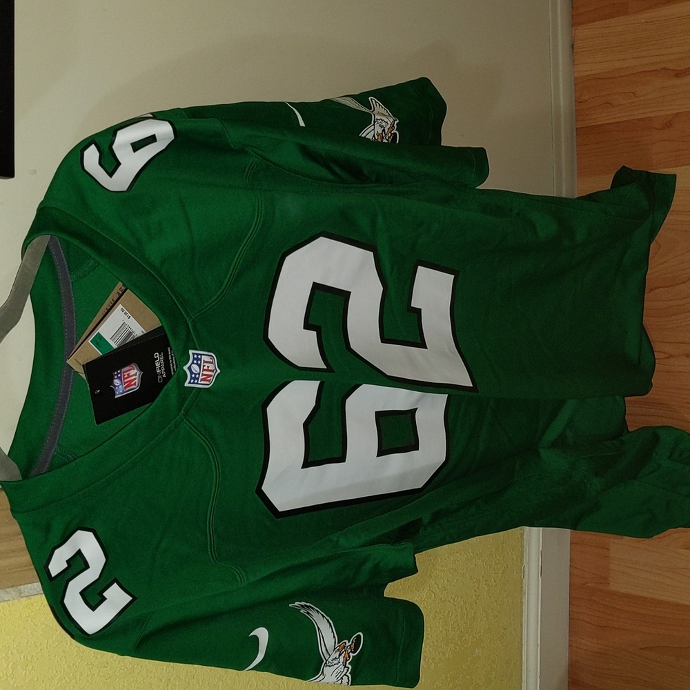 Jason Kelce Kelly Green Jersey